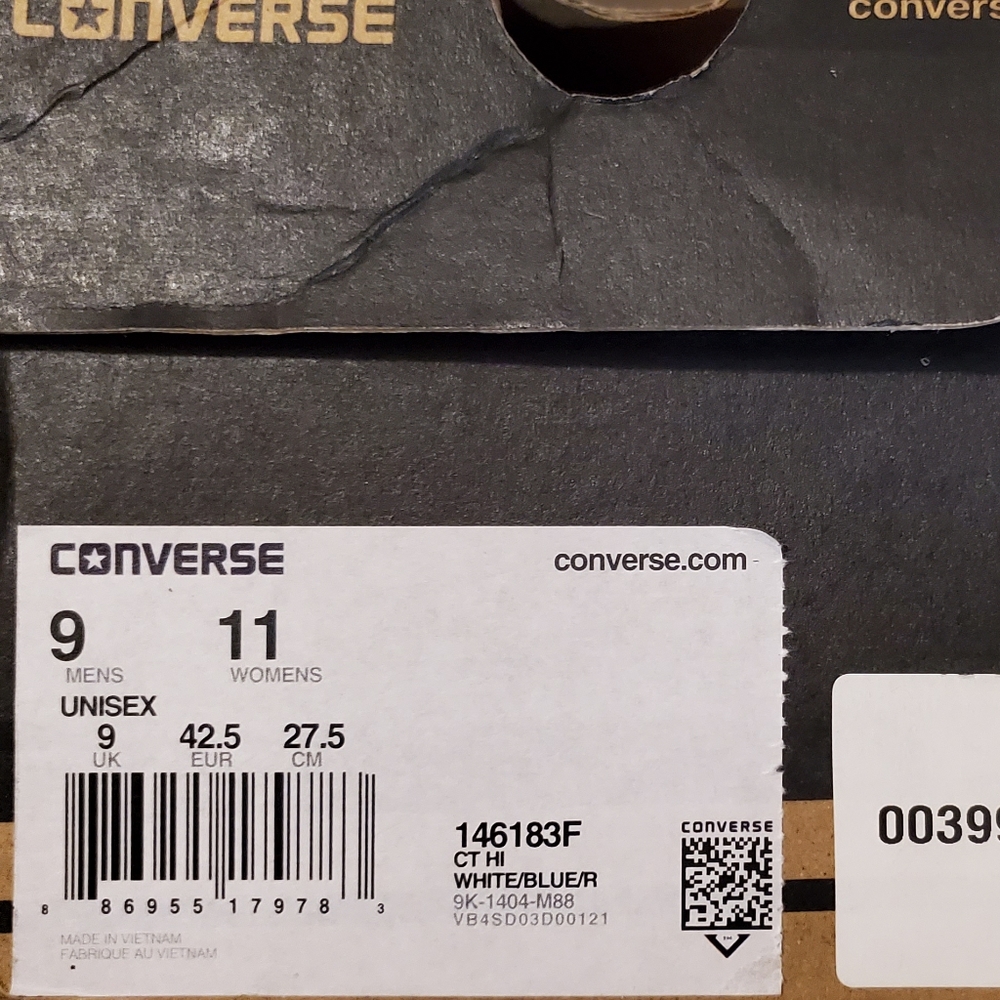 Brand new Chuck Taylor High Top Union Jack - Picture 7 of 8